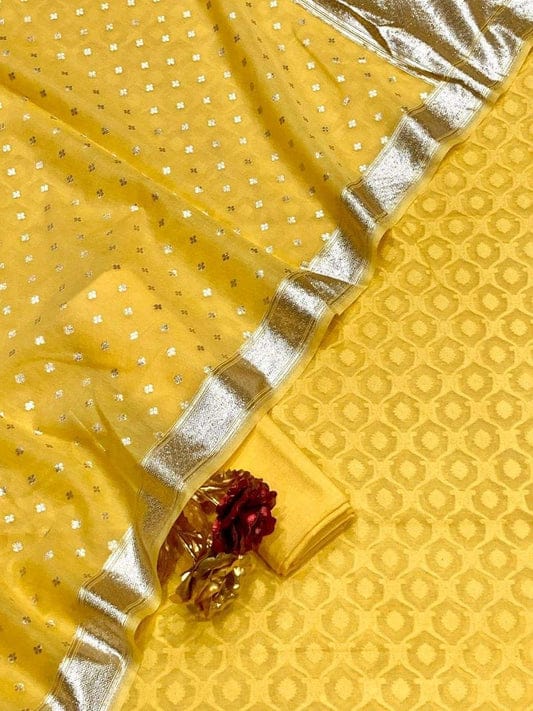 Exclusive BANARASI   SUIT   pure mercerised
